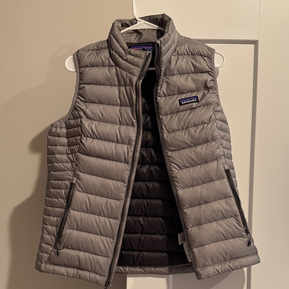 Patagonia Steel Gray Quilted Vest